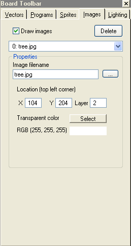 Image tab