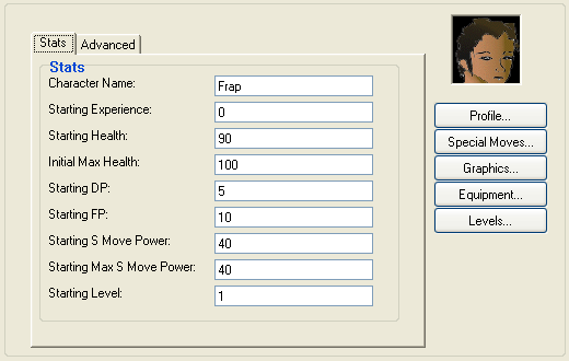Character Editor