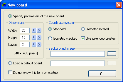 New board window